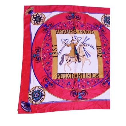 Vintage Hermes mintás kendő