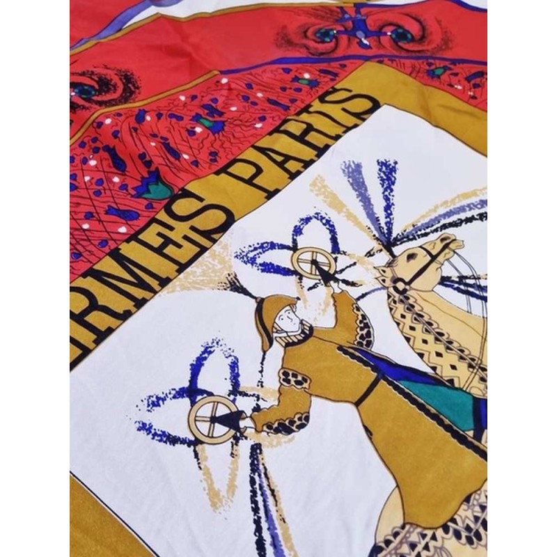 Vintage Hermes mintás kendő
