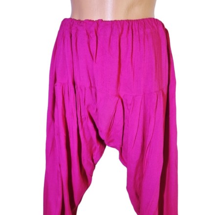 Pink pamut indiai nadrág