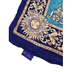 Bijou Brigitte oroszlános vintage selyemsál