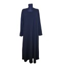 Fekete abaya zsebekkel – elegáns, letisztult fazon