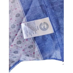 Mentsd meg! Patchwork mintás kék körsál Mentsd meg! Patchwork mintás kék körsál