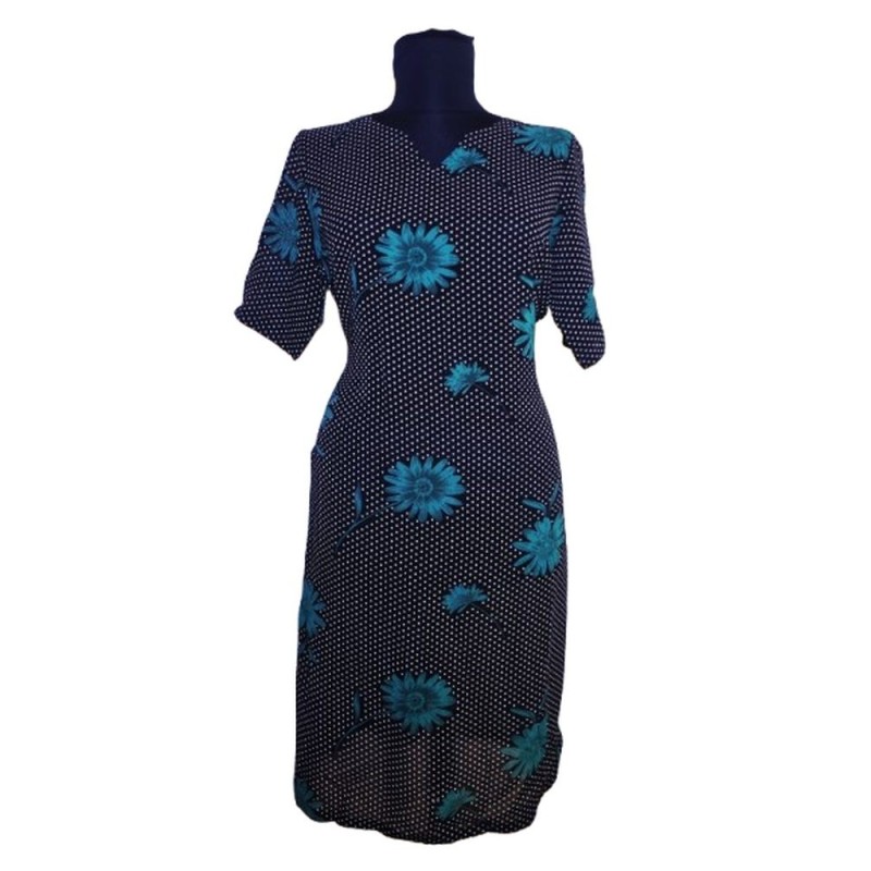 Fekete-türkiz indiai felső