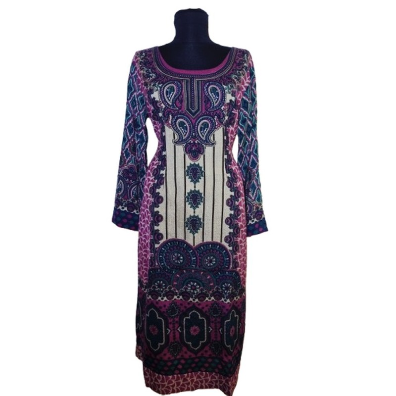 Színes mintás hosszú ujjú felső Színes mintás hosszú ujjú felső