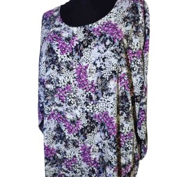 Virágos harmónia – hosszú, színes felső Virágos harmónia – hosszú, színes felső