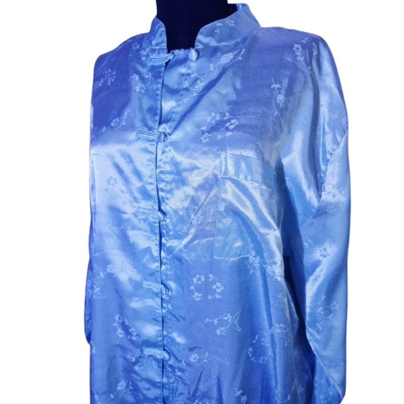 Világoskék kínai kabát