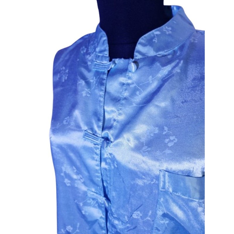 Világoskék kínai kabát