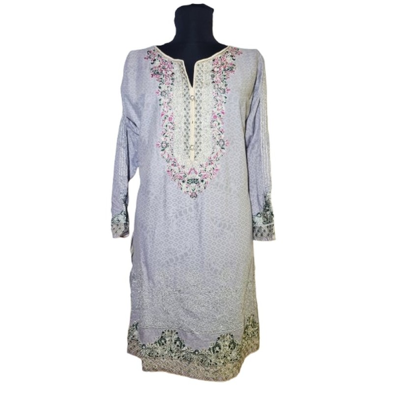 Hímzett indiai pamut felső Hímzett indiai pamut felső