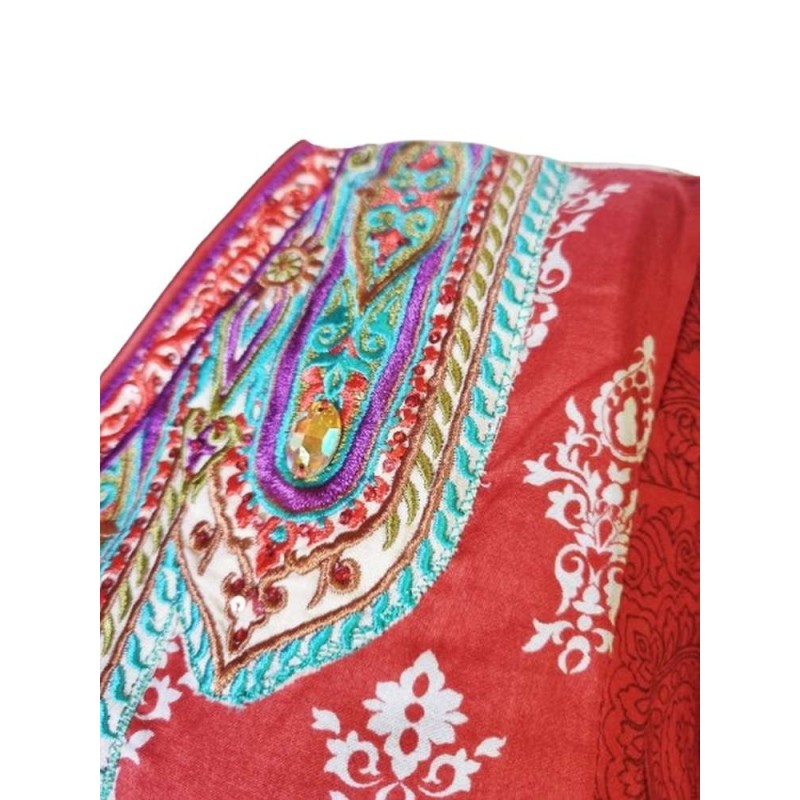 Indiai hímzett köves pamut ruha