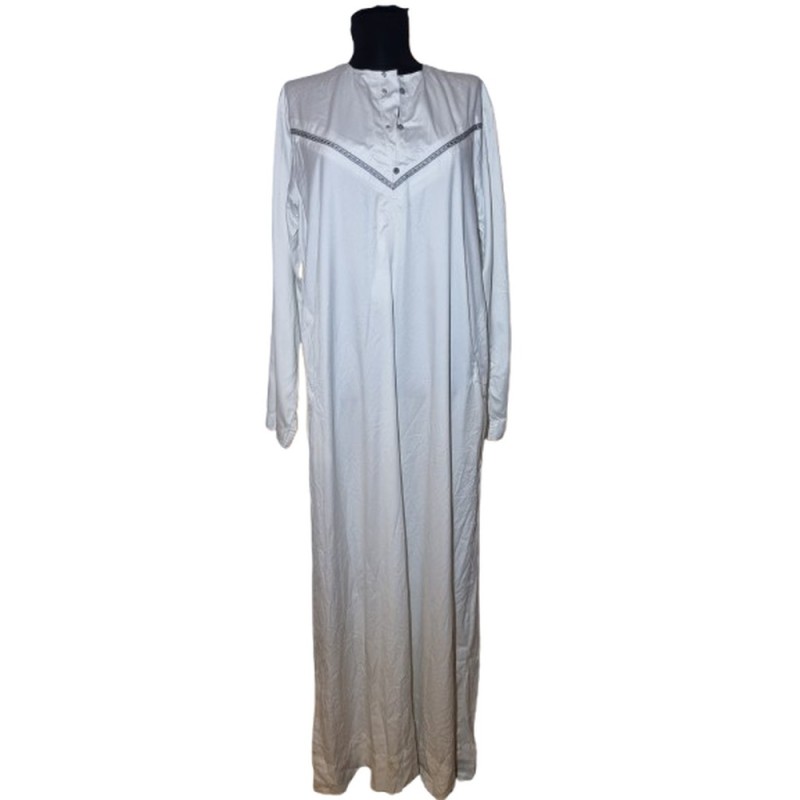 Fehér férfi thobe imaruha