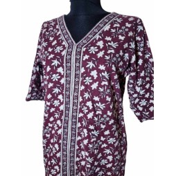 Minták csendes ritmusa – indiai női felső