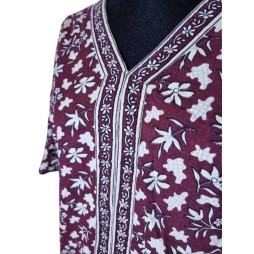 Minták csendes ritmusa – indiai női felső