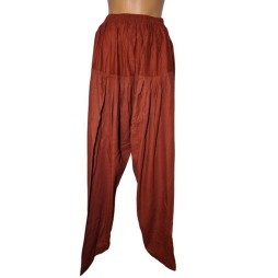 Tégla árnyalatú kényelem – női nadrág