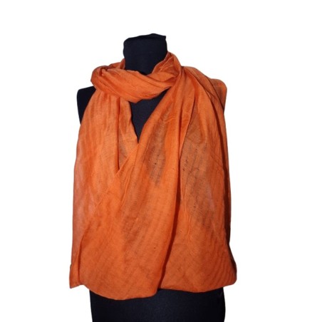 Narancssárga kevert szálas körsál