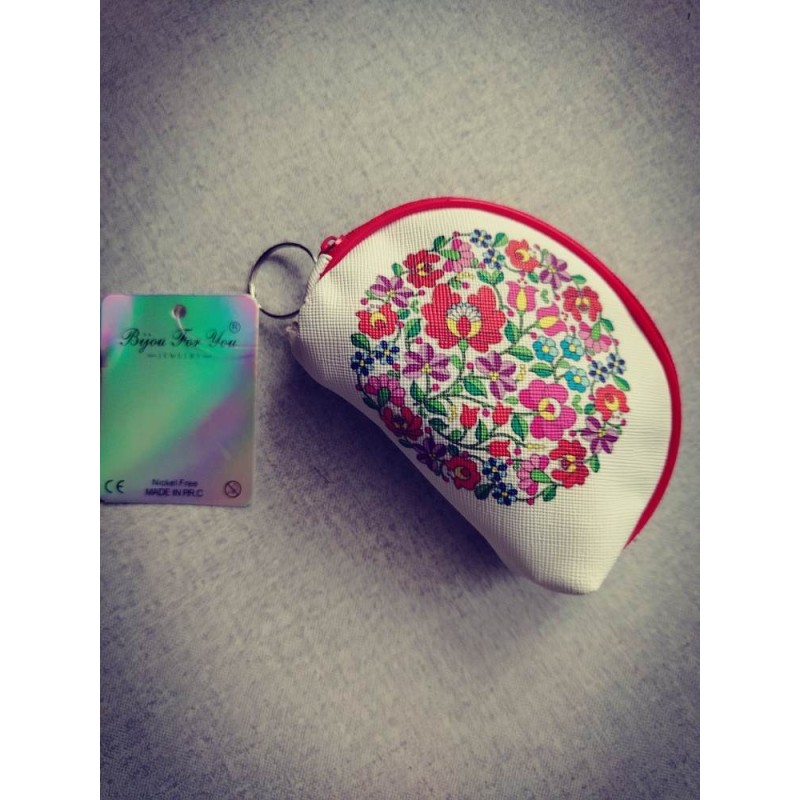 Magyar motívumos pénztárca