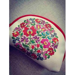 Magyar motívumos pénztárca