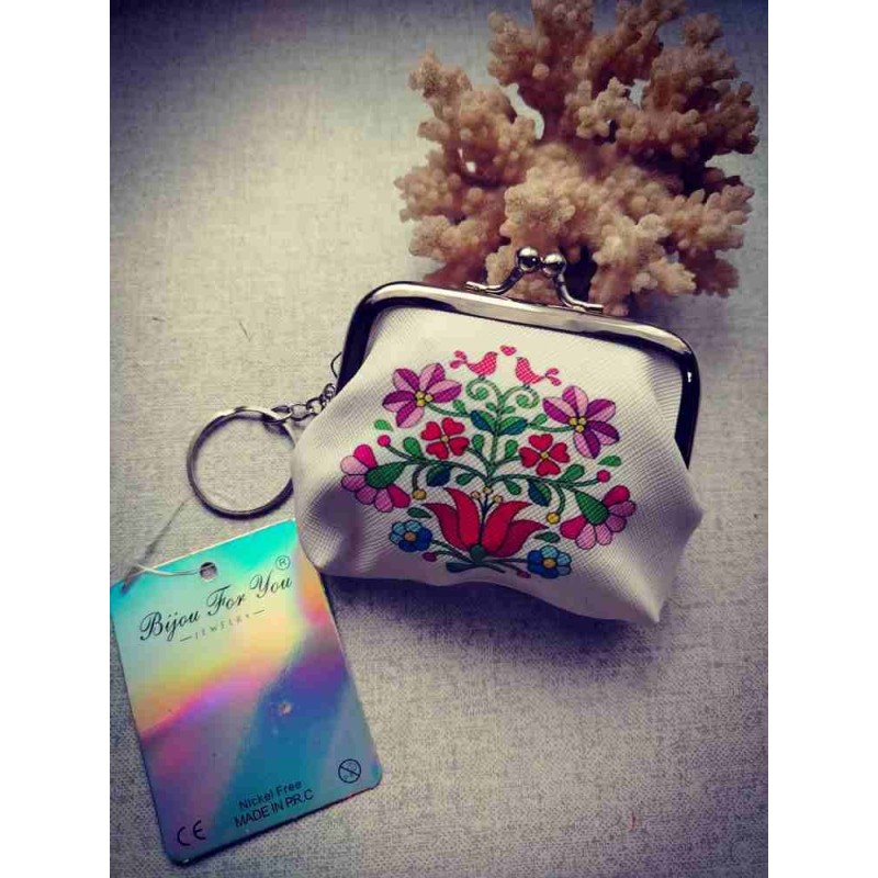 Magyar motívumos buksza tulipános