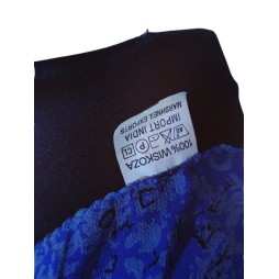 Kék indiai hangulatú kendő