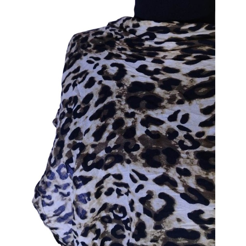 Mintás pamut vállkendő 180x80 cm