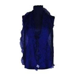 Mentsd meg – Éjféli kék csendbe burkolózó, könnyű kendő Mentsd meg – Éjféli kék csendbe burkolózó, könnyű kendő