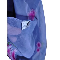 Lótuszok csendes tánca – indiai virágos kendő Lótuszok csendes tánca – indiai virágos kendő