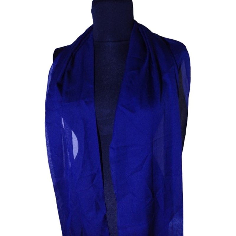 Sötétkék könnyű kendő