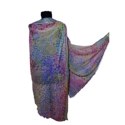 Színes mintás nagy kendő