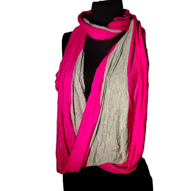 GAP pink-szürke körsál